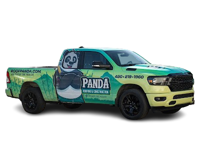 Panda Roofing & Construction car